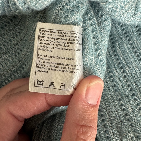 CHANEL cruise 2013 cashmere linen dress - Picture 9 of 9